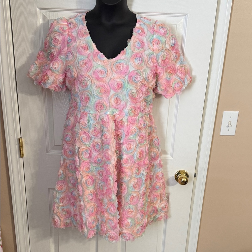Floral Pink Dress